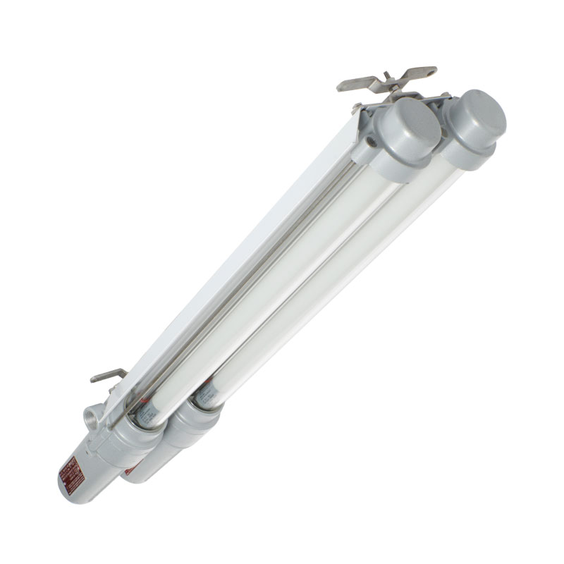 Luminaires tubulaires à LED antidéflagrants en aluminium Zone 1 & 21 Série EVF